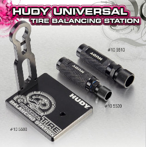 105510 HUDY WHEEL ADAPTER FOR 1/8 OFF-ROAD CARS, TRUGGY &amp; RALLY GAME (휴디 전용 1/8오프로드용 휠 아답타)