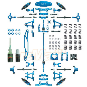 [#CK-TT02BU] Aluminum Conversion Kit For Tamiya TT02 (Blue)