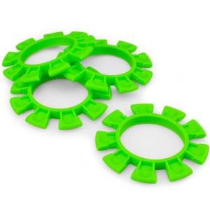 JConcepts – Satellite Tire Gluing Rubber Bands – Green (Fits 1/10th, SCT and 1/8th buggy)  J-2212-5