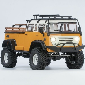 [완성품] 1/10 JT4 4x4 Scale Rock Crawler ARTR (Orange) : Jeep M677 Cargo Pickup Truck 추천  [#90100091]