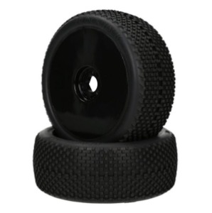 Black Jack Mounted Tire (Pink Compound/Carbon Wheel/1:8 Buggy) 본딩완료 한대분