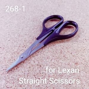 [268-1] Straight Scissors (For Lexan Body) 직선가위